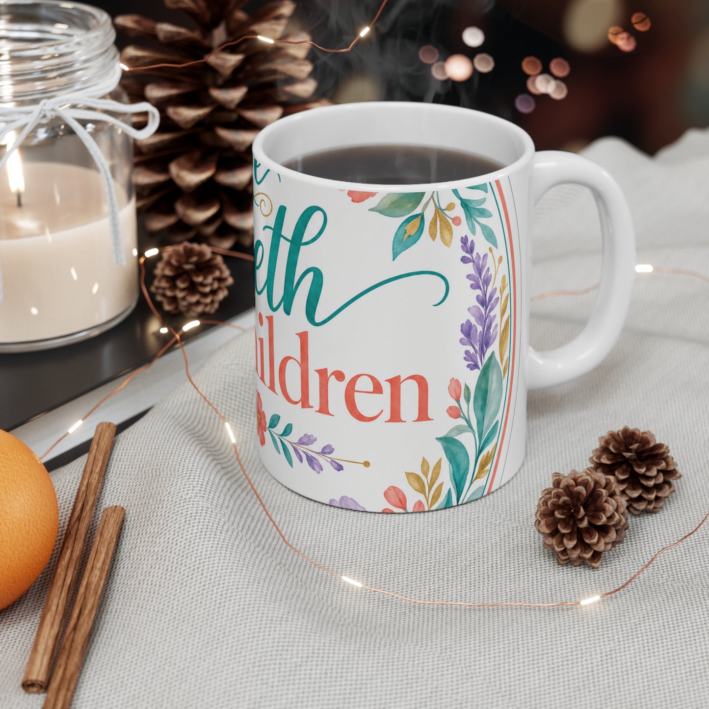 He loveth his children — 1 Nephi 11:17 Scripture Mug