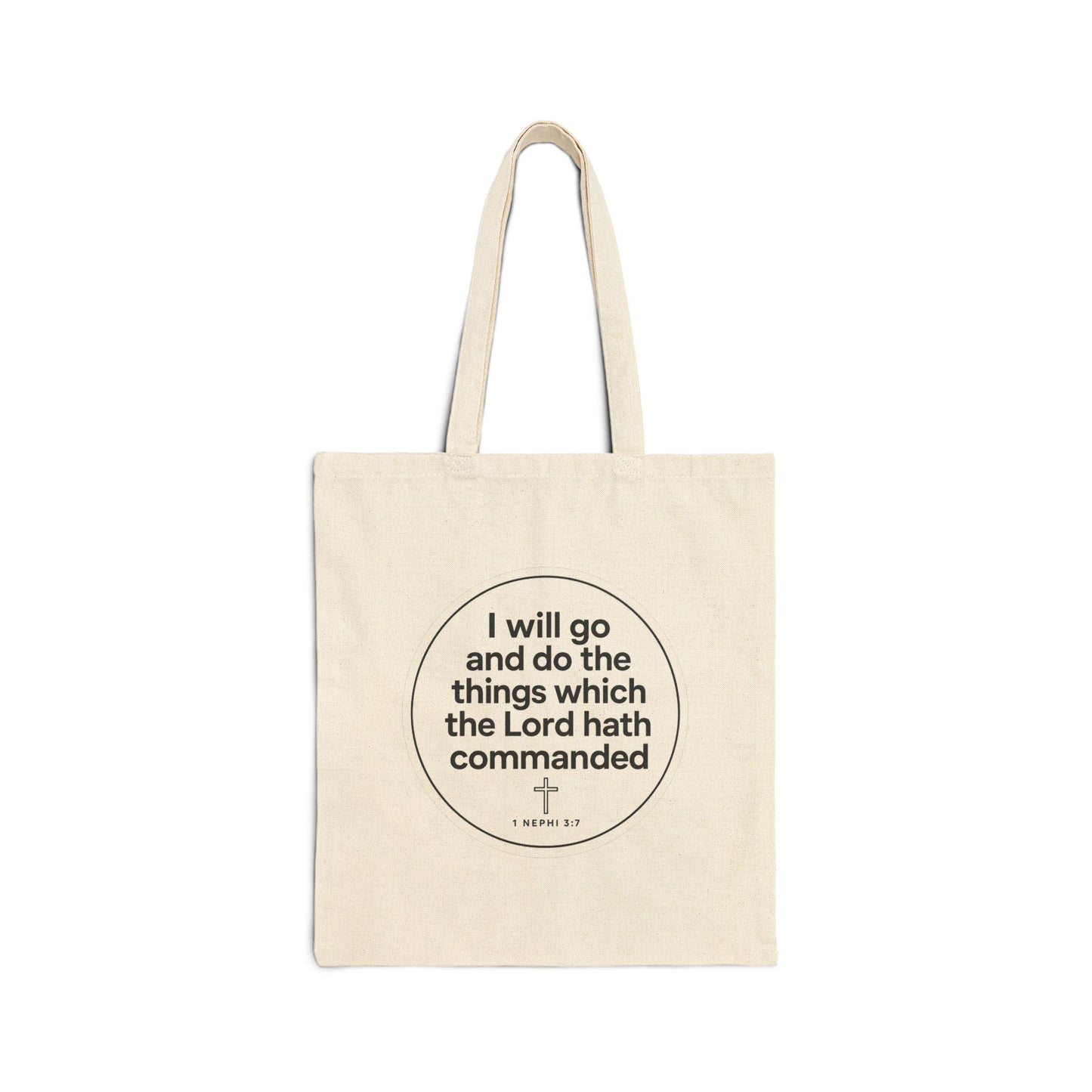 Cotton Canvas Tote Bag