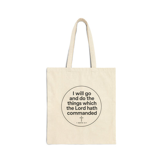 Cotton Canvas Tote Bag
