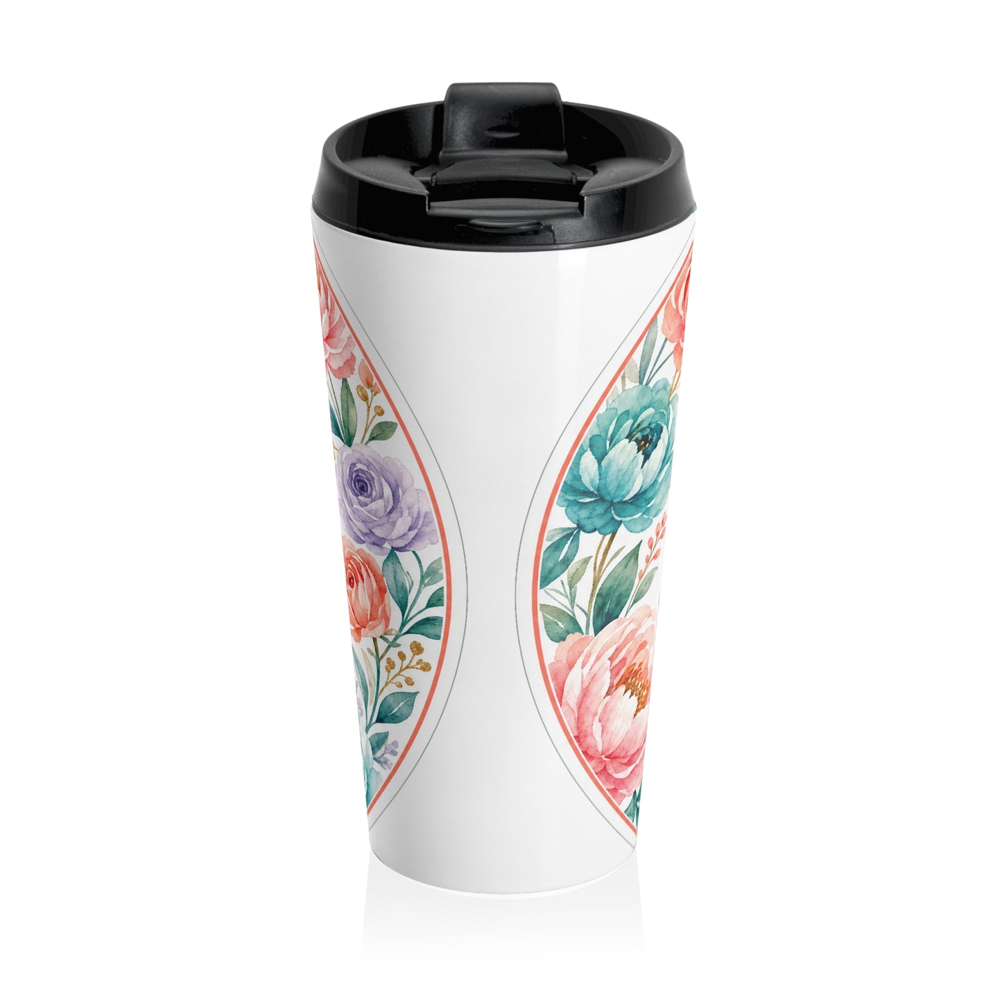 Build your foundation upon the rock of our Re — Helaman 5:12 Travel Mug