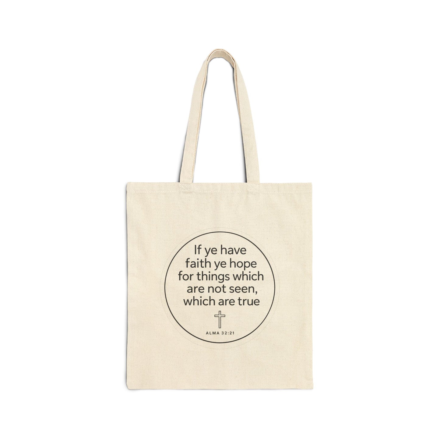 Cotton Canvas Tote Bag