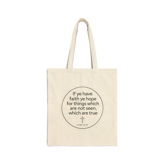 Cotton Canvas Tote Bag