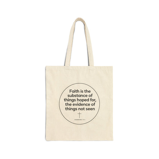 Cotton Canvas Tote Bag