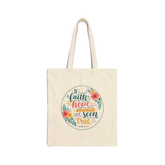 Cotton Canvas Tote Bag