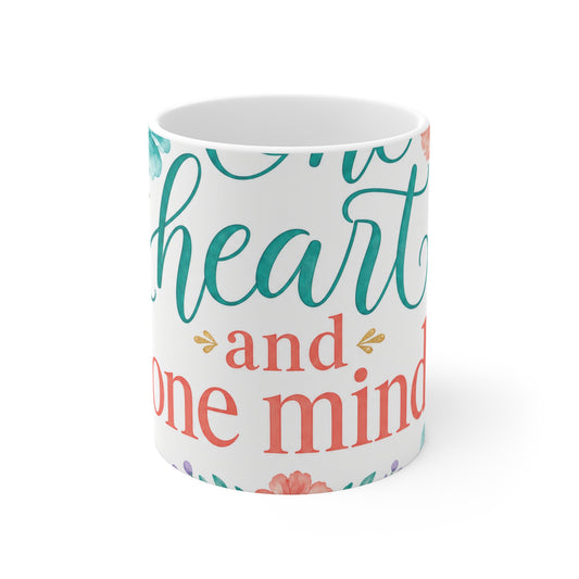 The Lord called his people Zion, because they — Moses 7:18 Scripture Mug