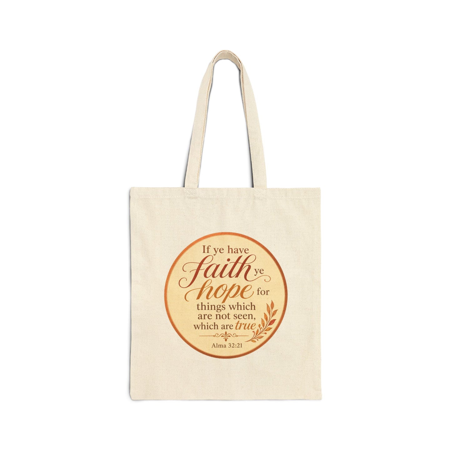 Cotton Canvas Tote Bag