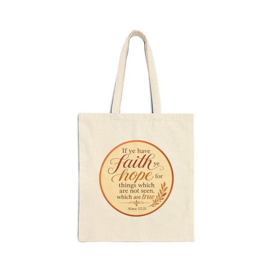 Cotton Canvas Tote Bag