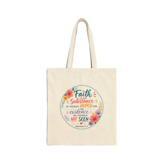 Cotton Canvas Tote Bag