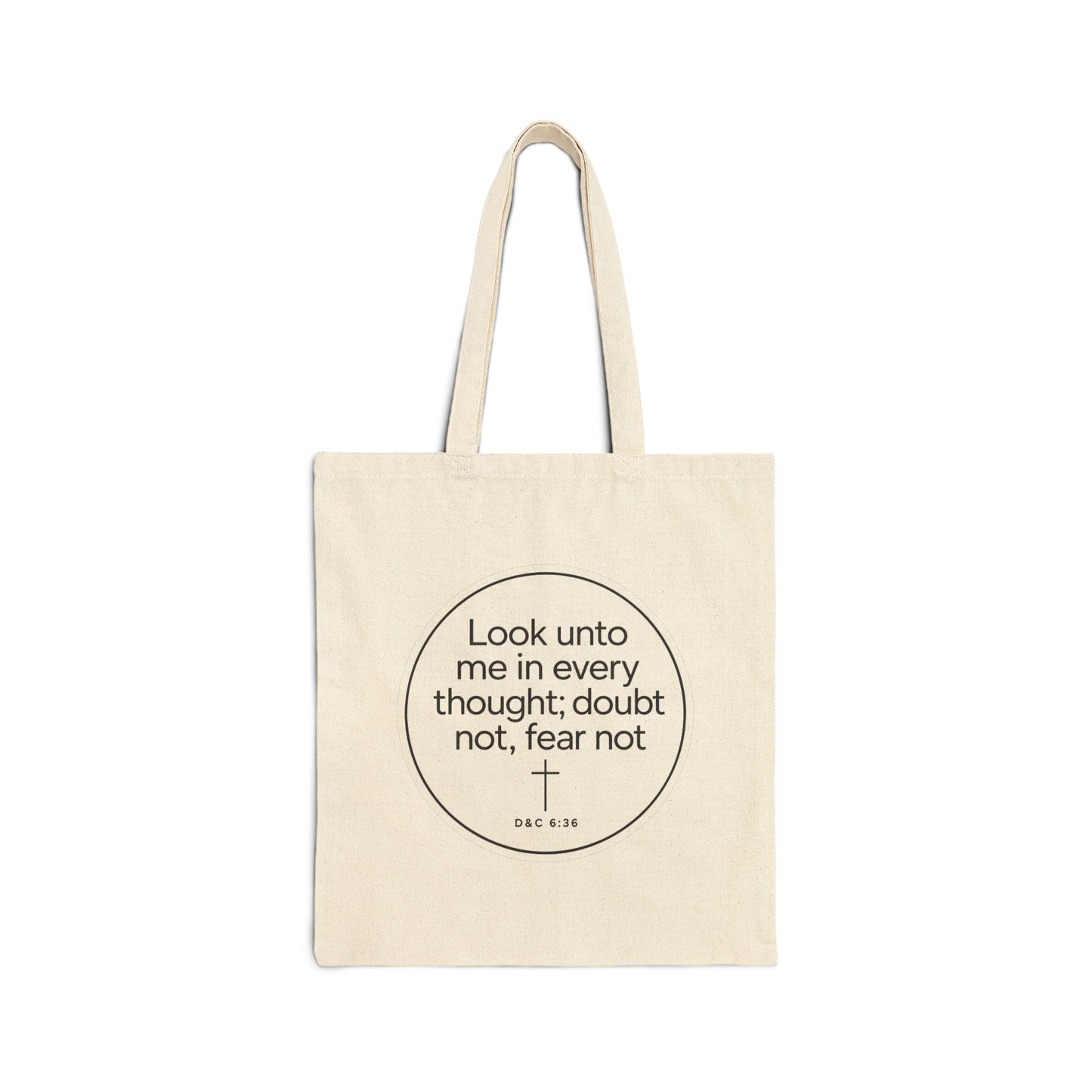 Cotton Canvas Tote Bag