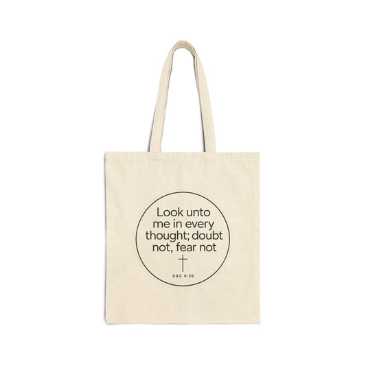 Cotton Canvas Tote Bag