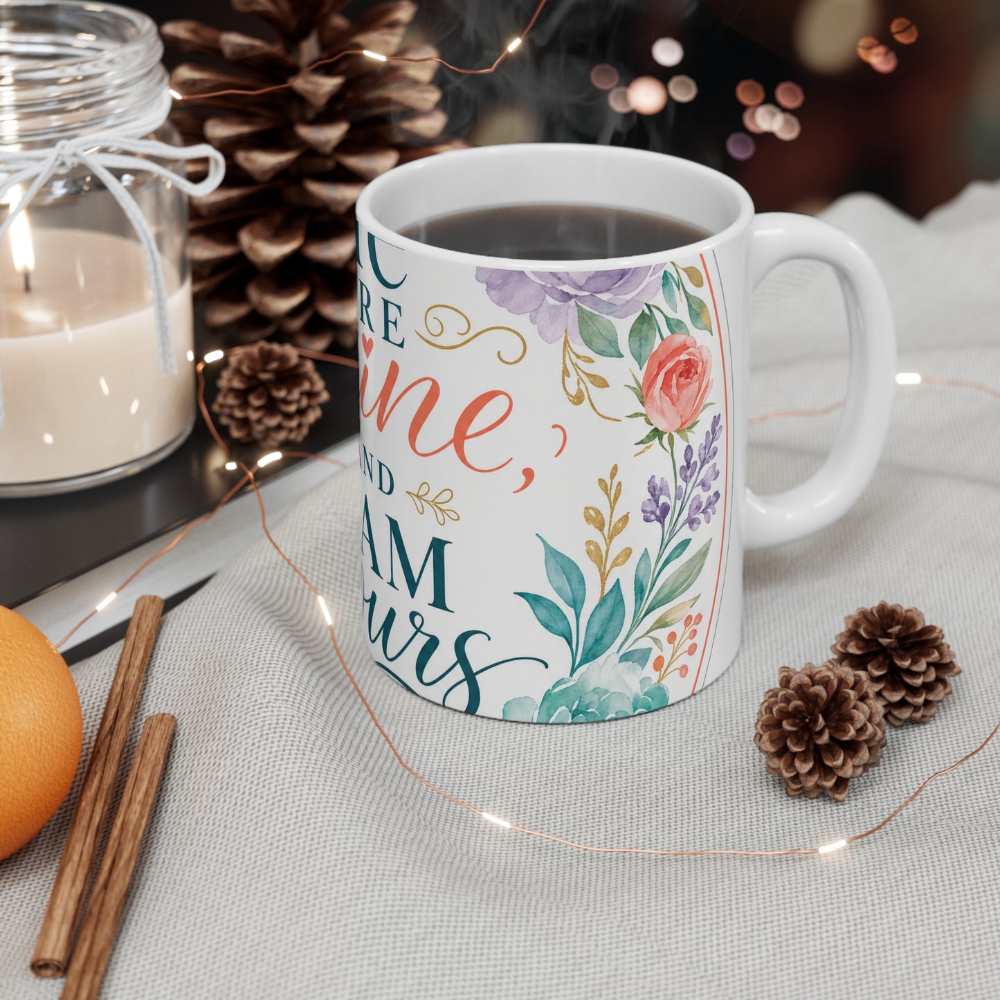 I am in your midst and I am the good shepherd — D&C 50:44 Scripture Mug