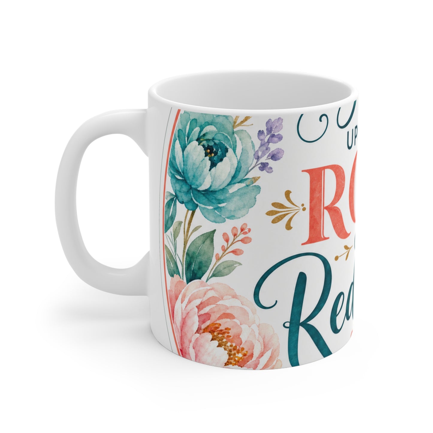 Build your foundation upon the rock of our Re — Helaman 5:12 Scripture Mug