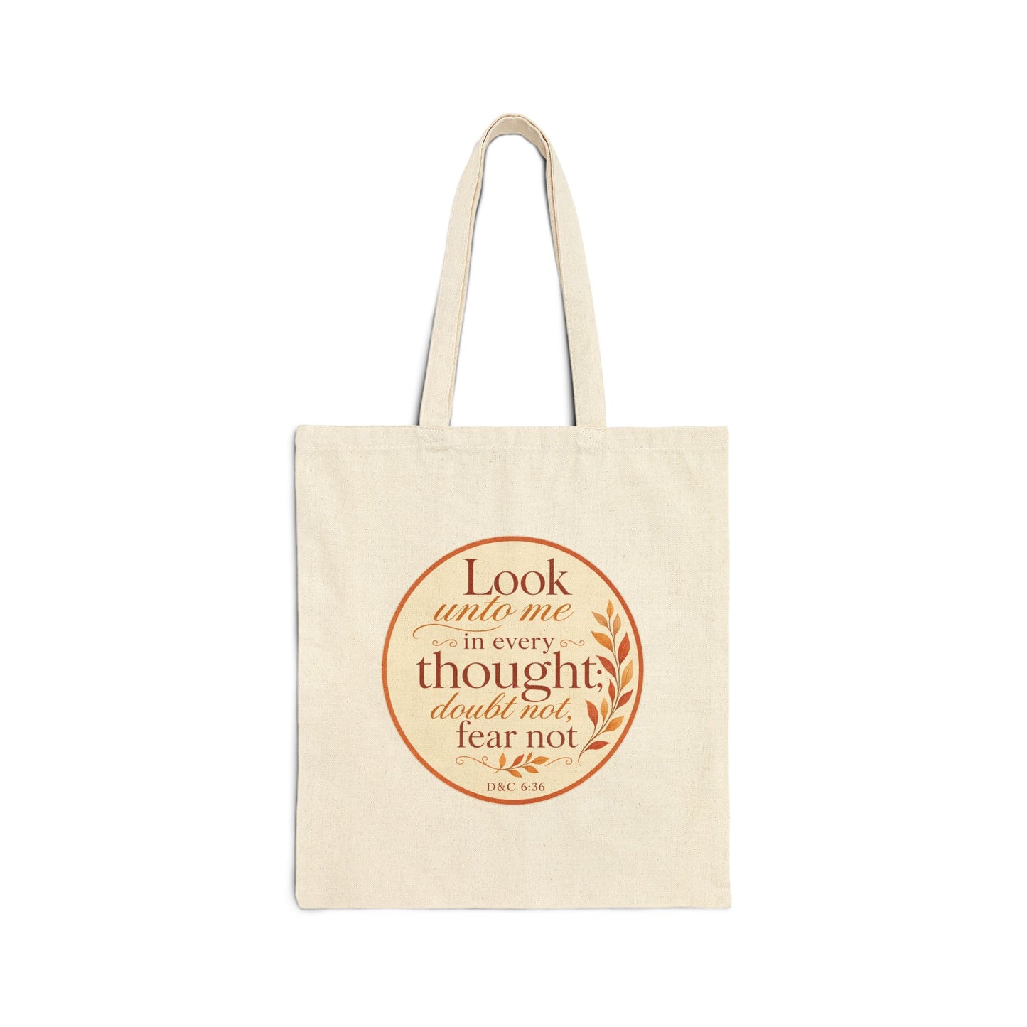 Cotton Canvas Tote Bag