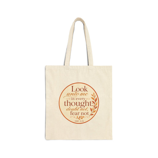Cotton Canvas Tote Bag
