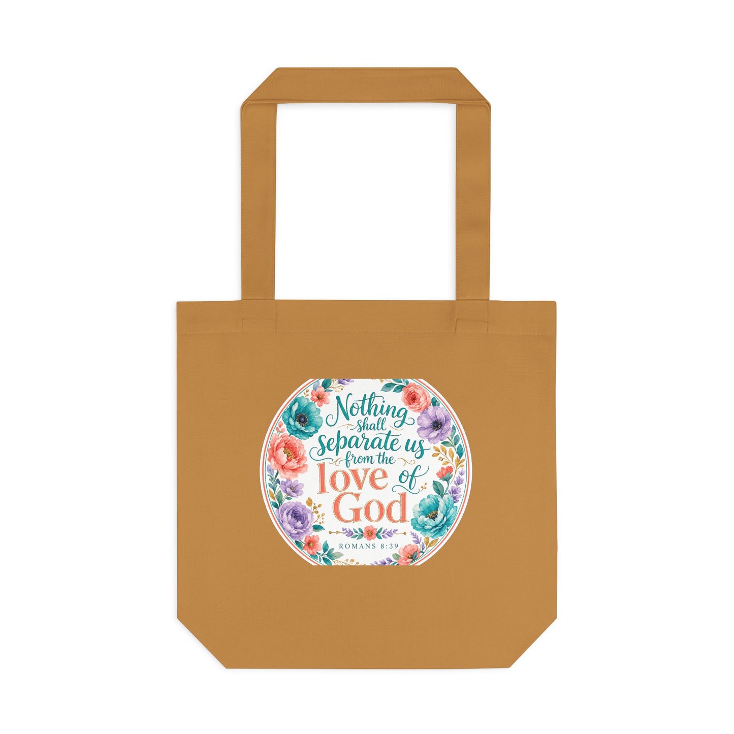 Nothing shall separate us from the love of Go — Romans 8:39 Canvas Tote