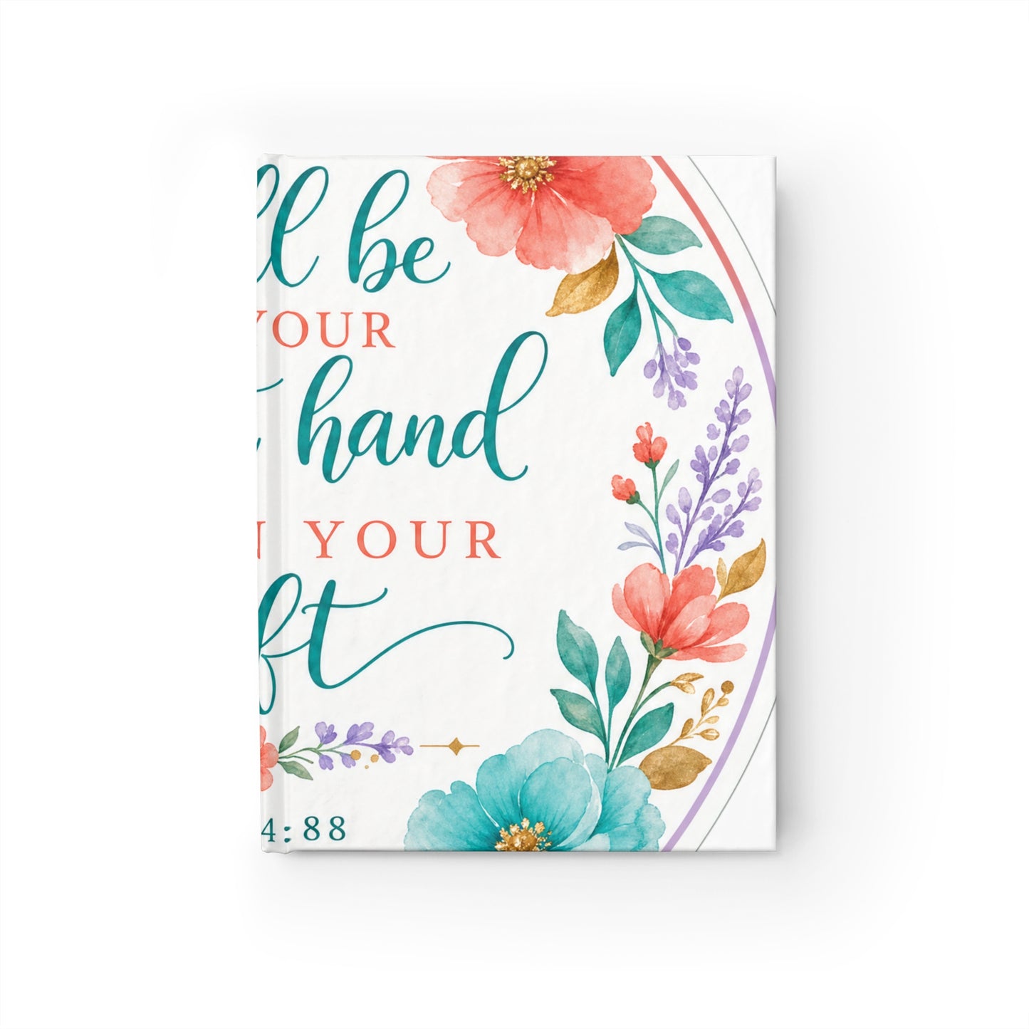 I will be on your right hand and on your left — D&C 84:88 Scripture Journal