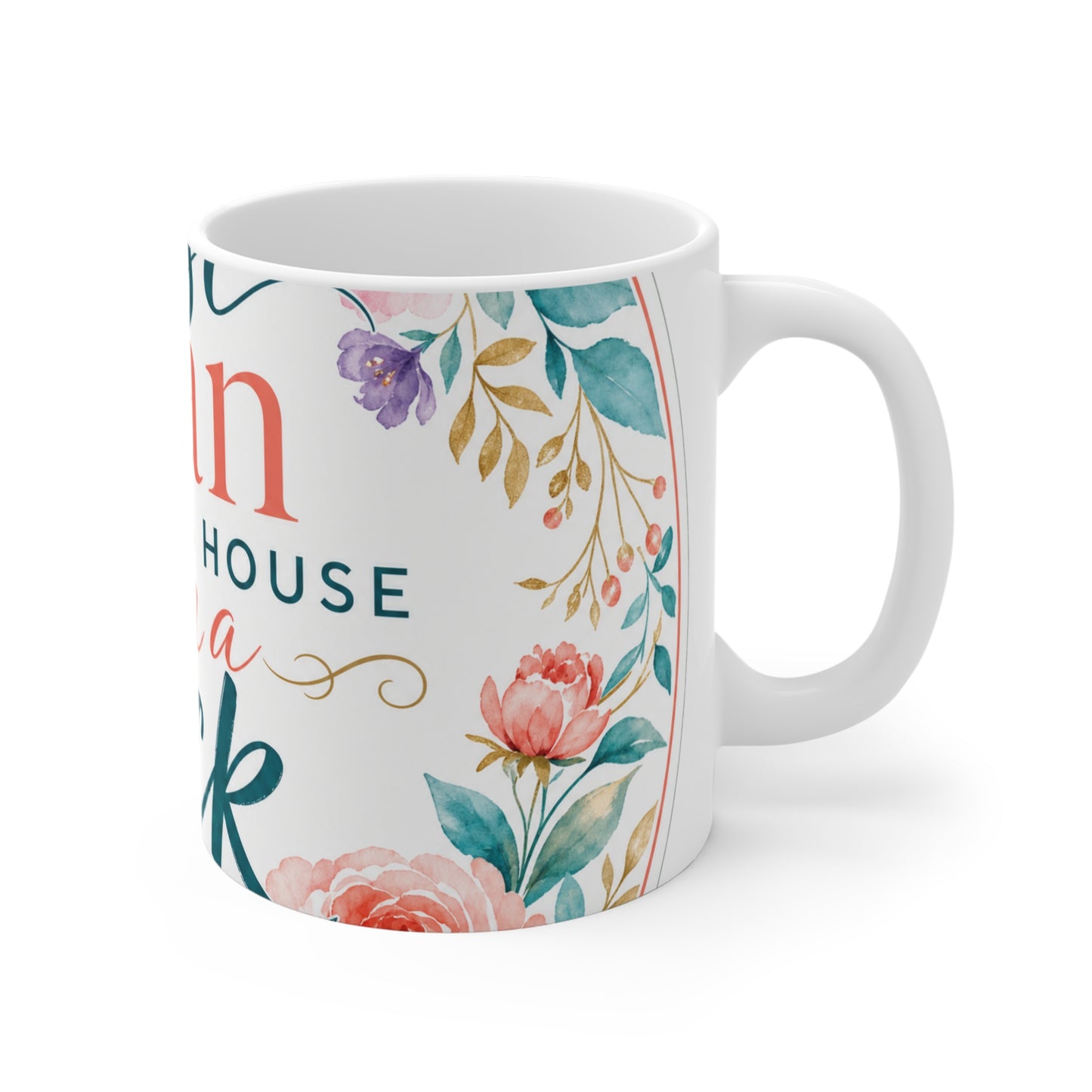Whosoever heareth these sayings of mine and d — Matthew 7:24 Scripture Mug