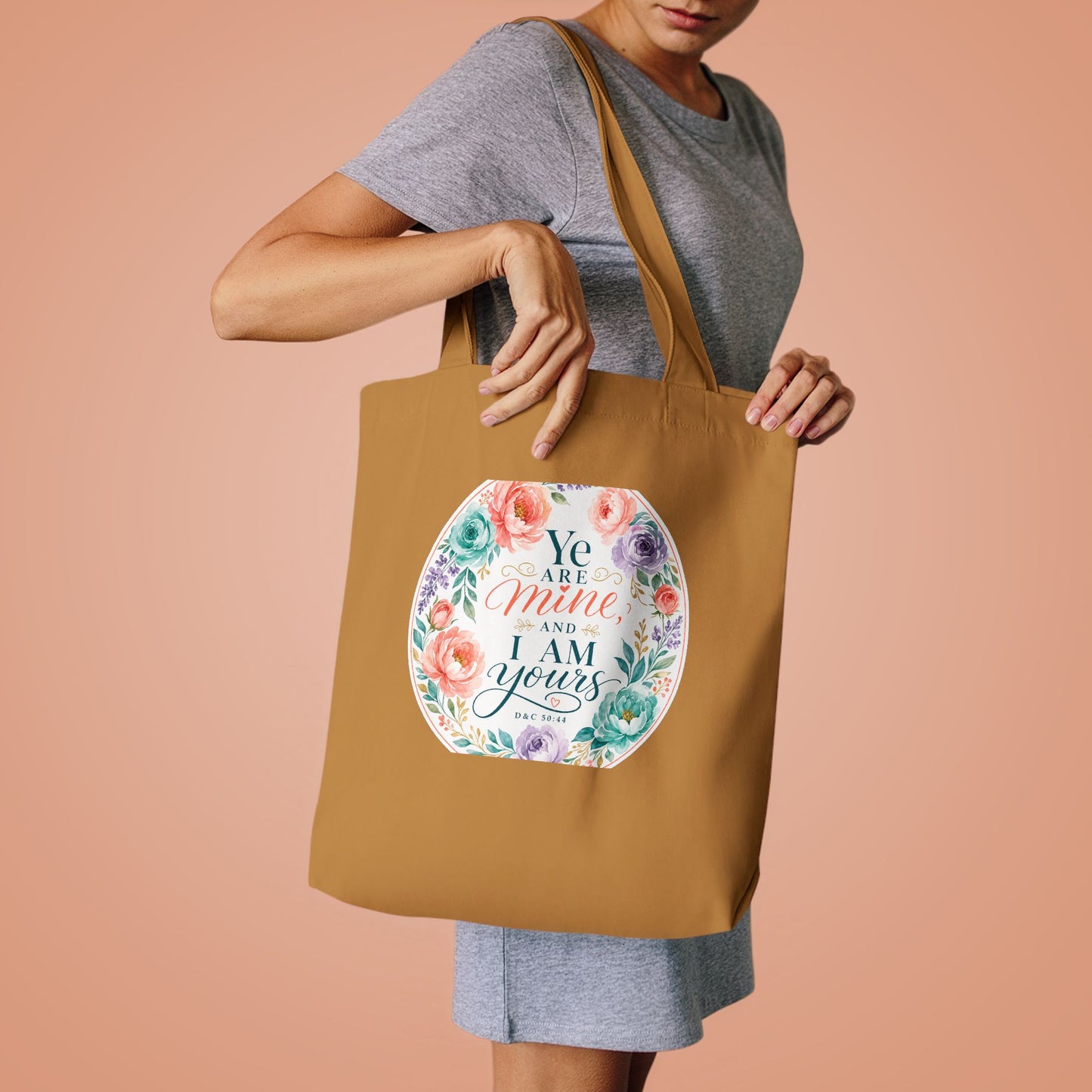 I am in your midst and I am the good shepherd — D&C 50:44 Canvas Tote